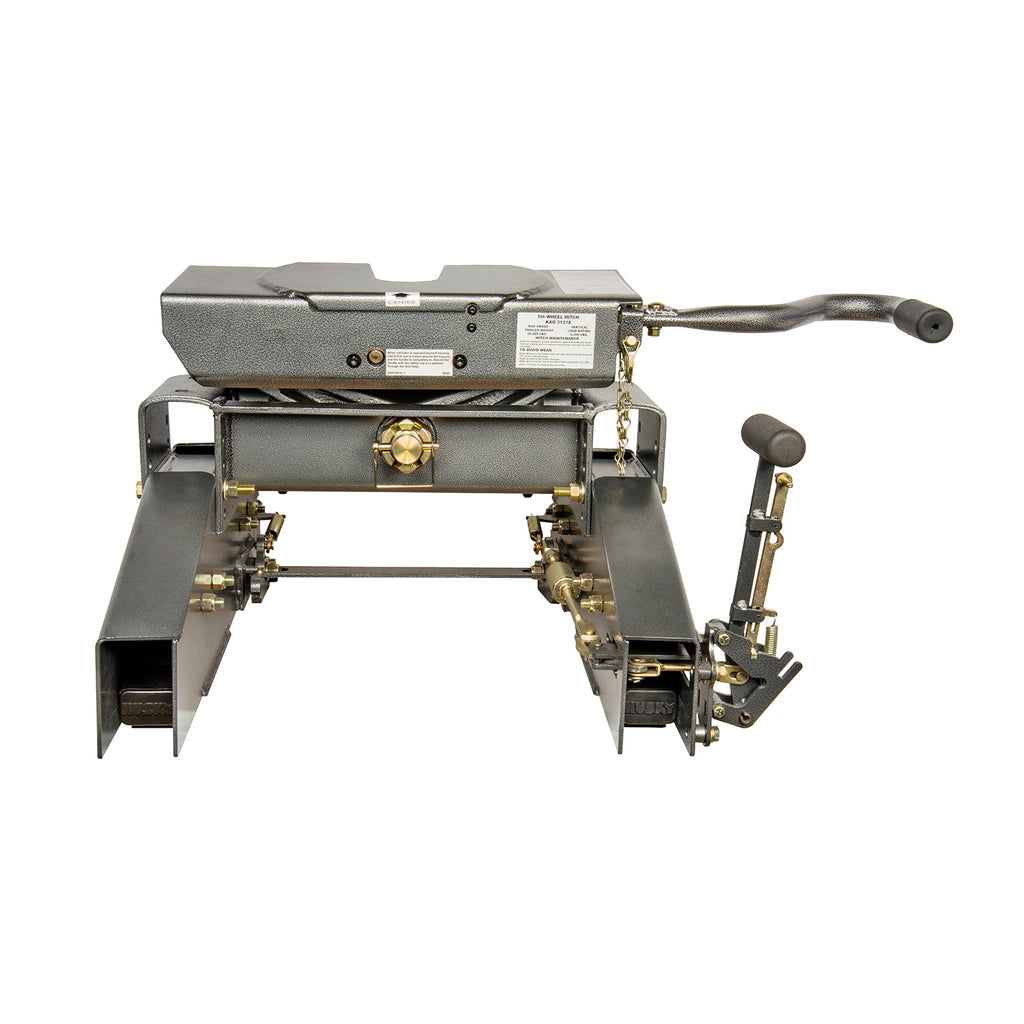 Husky Towing 31690KIT Includes Fifth Wheel Head With Wrap Around Jaw/ Head Support/ Glider for Select Chevrolet Silverado 1500, Chevrolet Silverado Classic, Chevrolet Silverado HD, Chevrolet Silverado LD, Chevrolet Silverado LTD, Chevrolet Silverado