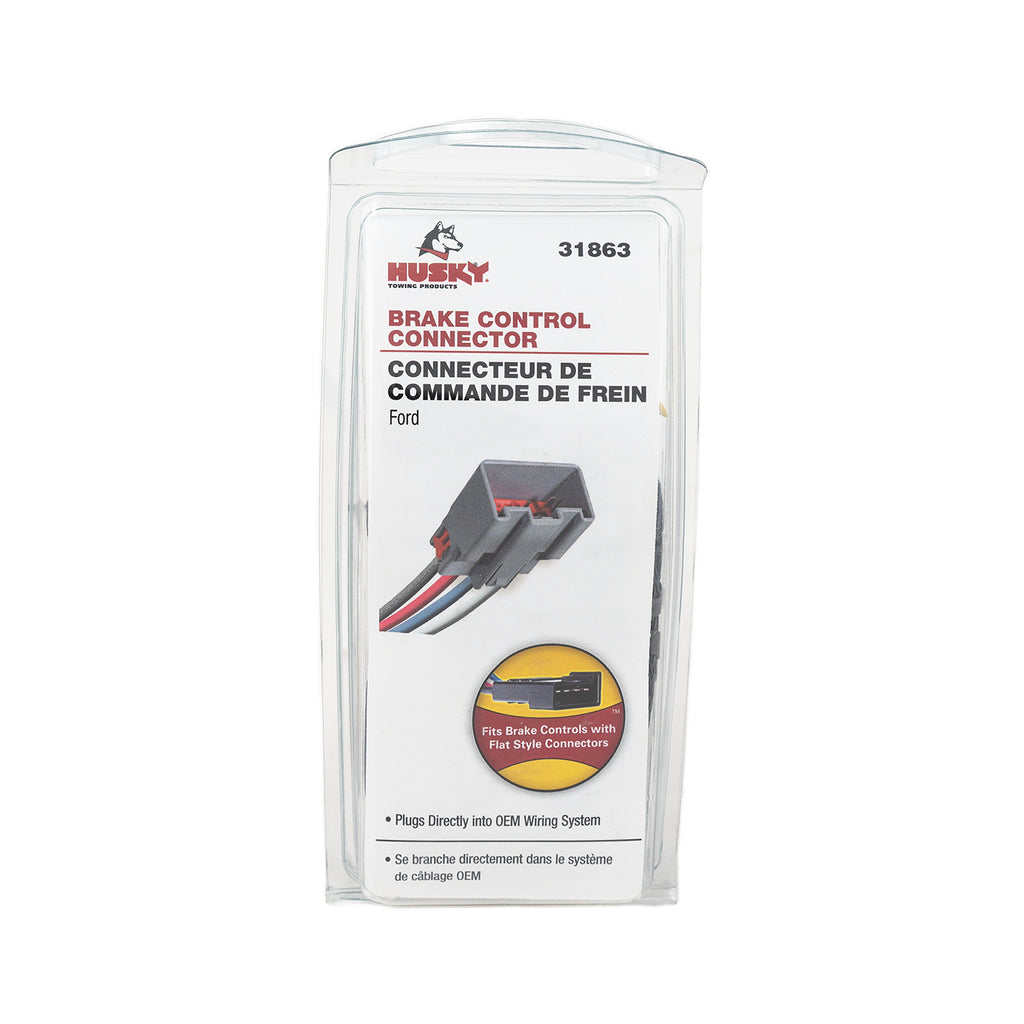 Husky Towing 31863 Compatible With Controllers for Select Ford E-150, Ford E-250, Ford E-350 Super Duty, Ford Expedition, Ford F-250 Super Duty, Ford F-350 Super Duty, Ford F-450 Super Duty, Ford F-550 Super Duty, Ford Transit-150, Ford Transit-250, Ford