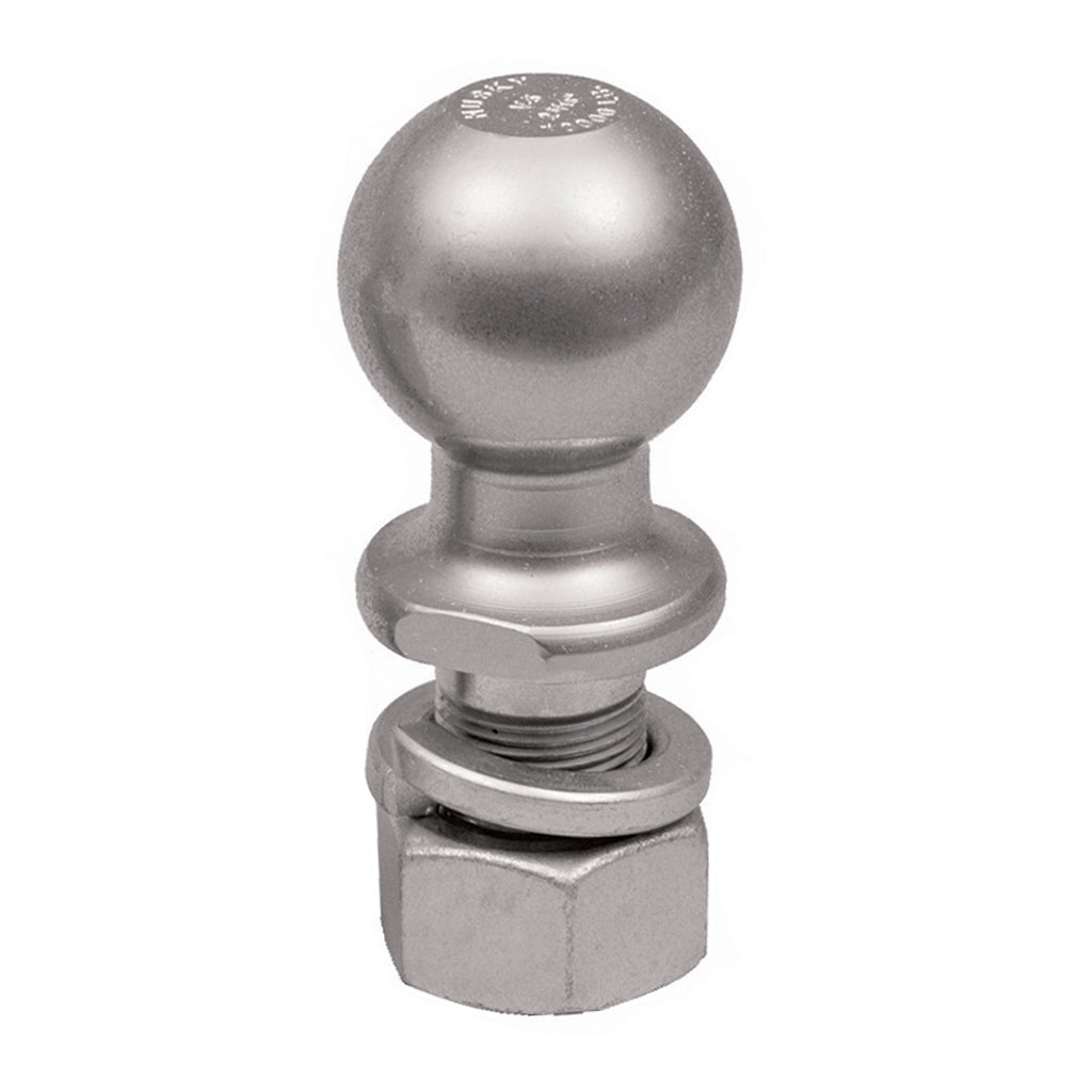 Husky Towing 32914 2" Ball 7500 LB Gross Tow Cap 1" Shank Dia 2-7/8" Shank Length Chrome Steel