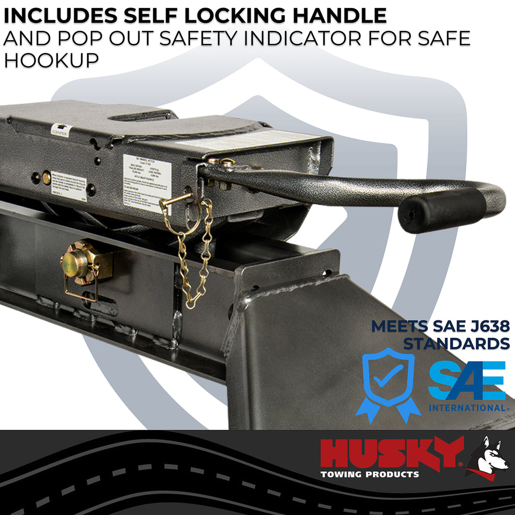 Husky Towing 33011K Use With RAM Factory Pucks for Select Ram 2500, Ram