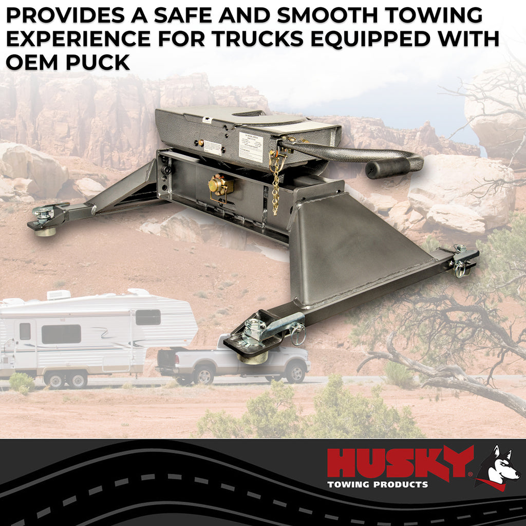 Husky Towing 33021K Use With RAM Factory Pucks for Select Ram 2500, Ram