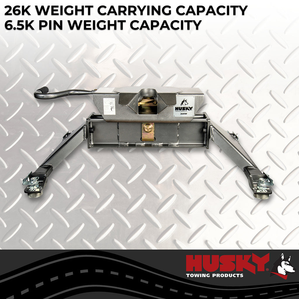 Husky Towing 33021K Use With RAM Factory Pucks for Select Ram 2500, Ram