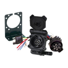 Load image into Gallery viewer, Husky Towing 33061 4 Wire Flat To 7 Blade &amp; 4 Flat Dust Cover Mounting Bracket &amp; Hardware