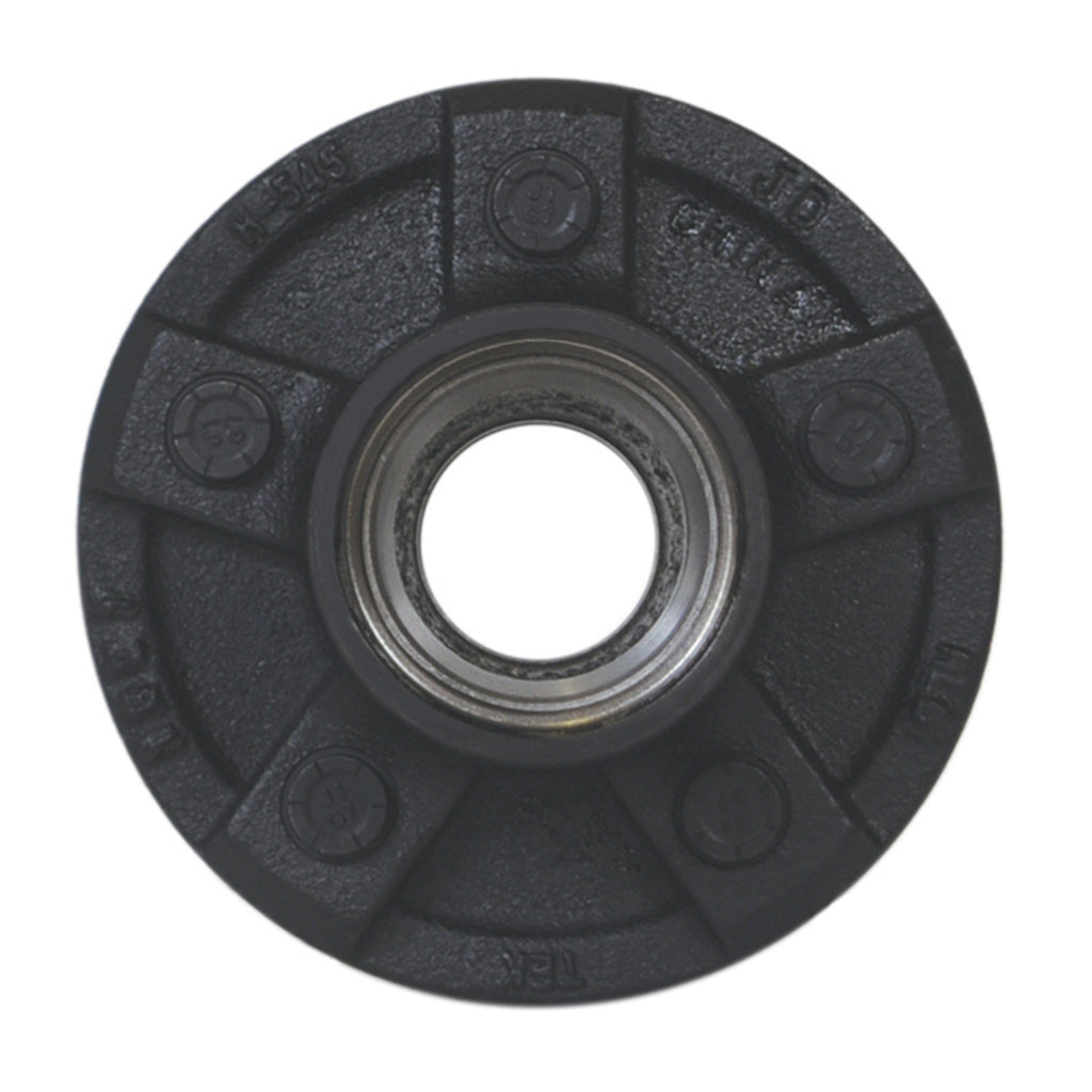 Husky Towing 33083 Idler Hub 3500 LB Capacity 5 x 4-1/2" Bolt Pattern Black Push-In Studs Single