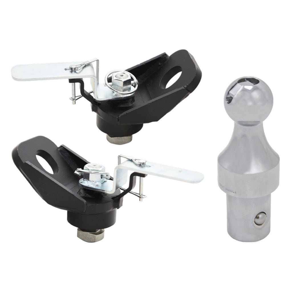 Husky Towing 33099 With 2-5/16 Inch 35000 Pound Capacity Ball/ Two Tie Downs for Select Ram 2500, Ram