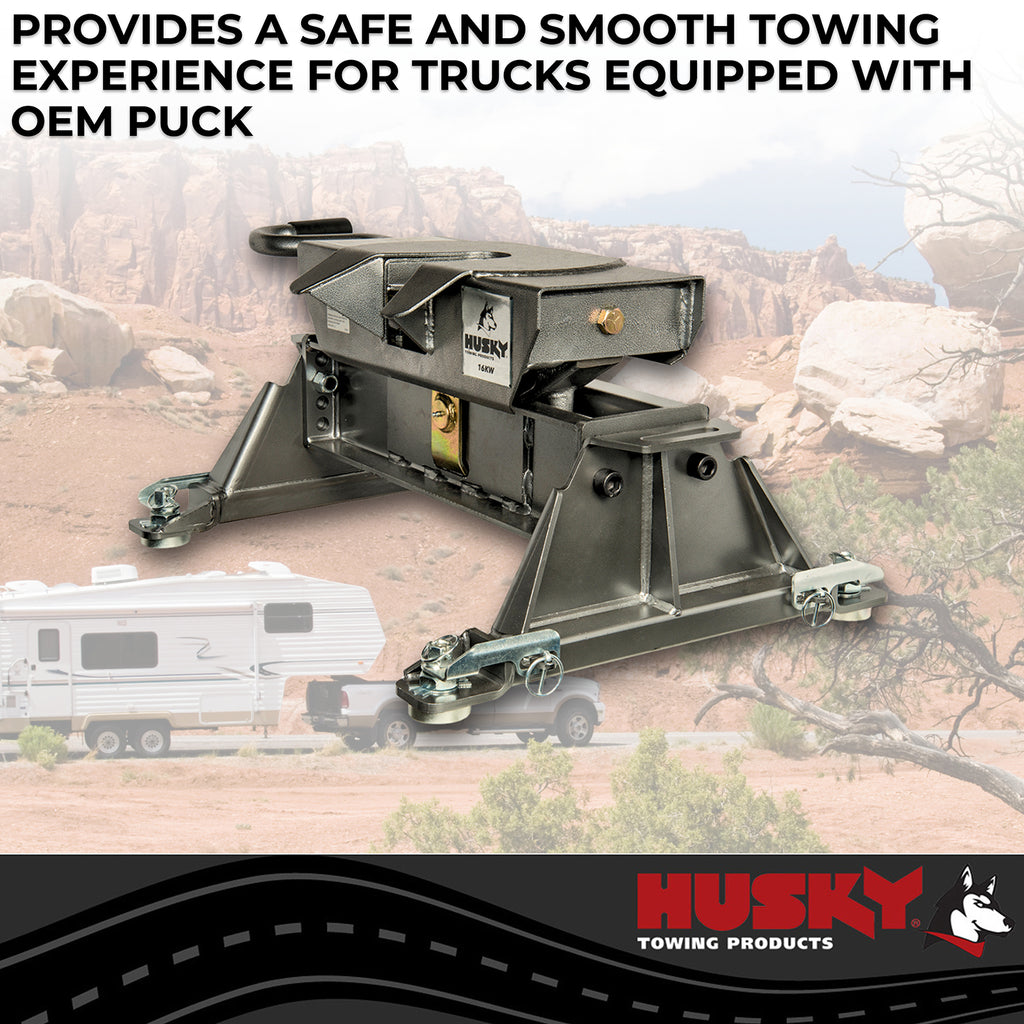 Husky Towing 33152K Use With Chevrolet and GM Factory Pucks for Select Chevrolet Silverado HD, Chevrolet Silverado HD, GMC Sierra HD, GMC Sierra HD