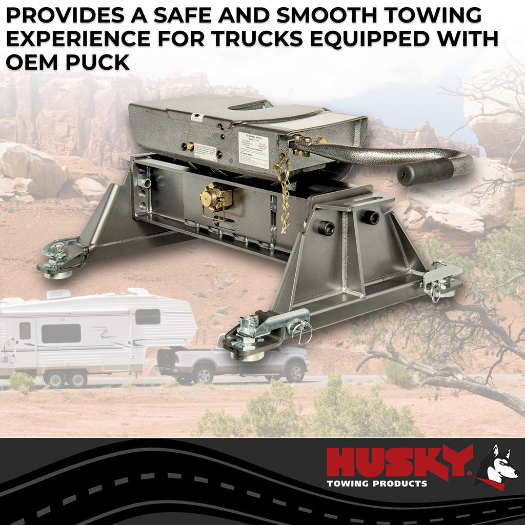 Husky Towing 33153K Use With Chevrolet and GM Factory Pucks for Select Chevrolet Silverado HD, Chevrolet Silverado HD, GMC Sierra HD, GMC Sierra HD