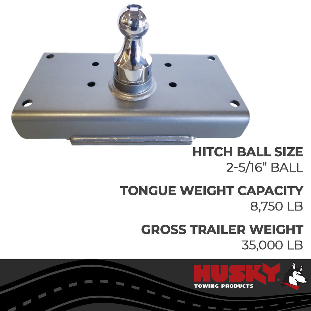 Husky Towing 33207 OEM Style, 35000 lb. Gross Towing Weight, 8750 lb for Select Ram