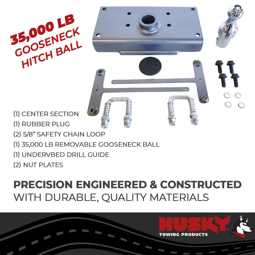 Husky Towing 33207 OEM Style, 35000 lb. Gross Towing Weight, 8750 lb for Select Ram