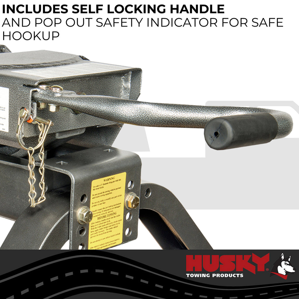 Husky Towing 33231P 16000 Pnd Wt Carrying Capcity for Select Chevrolet Silverado 1500, Chevrolet Silverado Classic, Chevrolet Silverado LTD, Chevrolet Silverado 2500, Chevrolet Silverado HD, Chevrolet Silverado 3500, Chevrolet Silverado Classic,