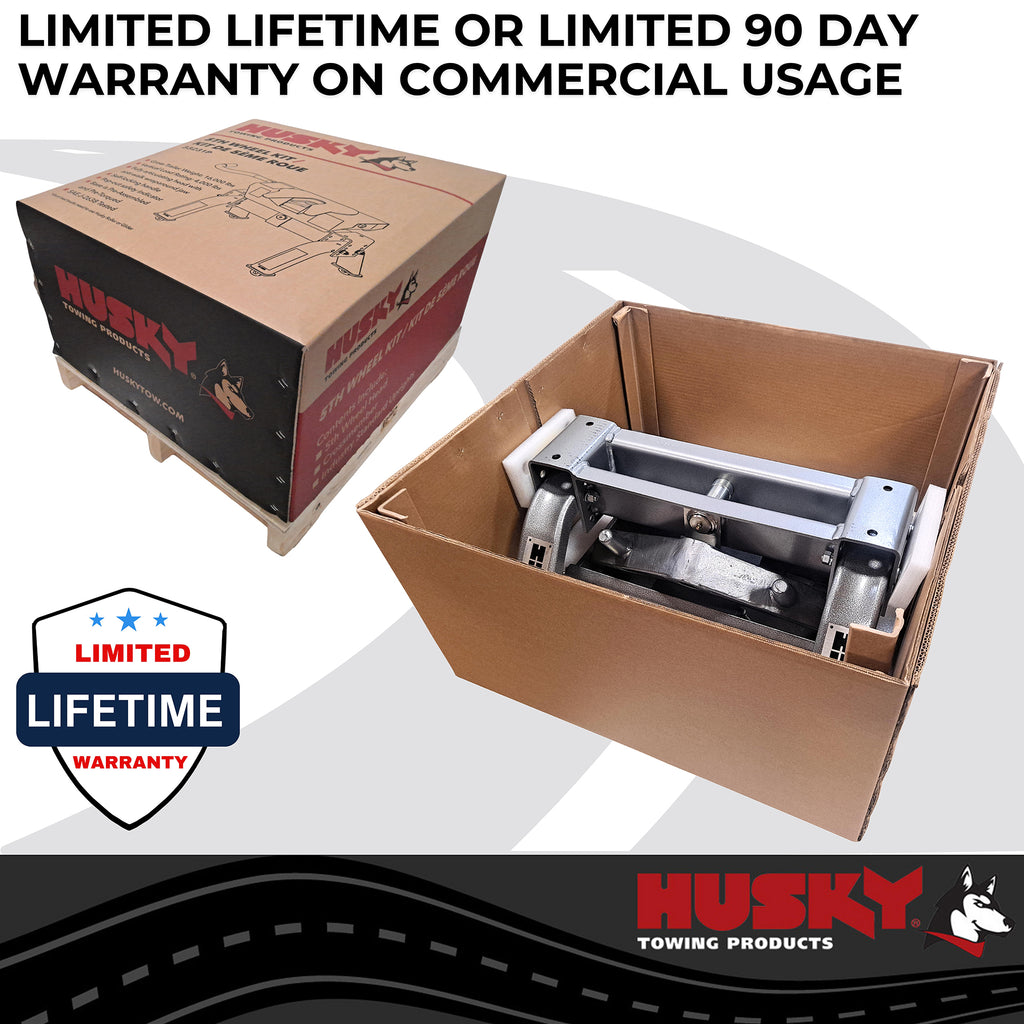 Husky Towing 33232P Includes Fifth Wheel Head With Wrap Around Jaw/ Head Support and Legs for Select Chevrolet Silverado 1500, Chevrolet Silverado Classic, Chevrolet Silverado LTD, Chevrolet Silverado 2500, Chevrolet Silverado HD, Chevrolet Silverado