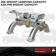 Load image into Gallery viewer, Husky Towing 33232P Includes Fifth Wheel Head With Wrap Around Jaw/ Head Support and Legs for Select Chevrolet Silverado 1500, Chevrolet Silverado Classic, Chevrolet Silverado LTD, Chevrolet Silverado 2500, Chevrolet Silverado HD, Chevrolet Silverado