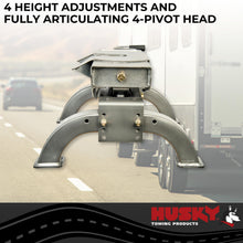 Load image into Gallery viewer, Husky Towing 33232P Includes Fifth Wheel Head With Wrap Around Jaw/ Head Support and Legs for Select Chevrolet Silverado 1500, Chevrolet Silverado Classic, Chevrolet Silverado LTD, Chevrolet Silverado 2500, Chevrolet Silverado HD, Chevrolet Silverado