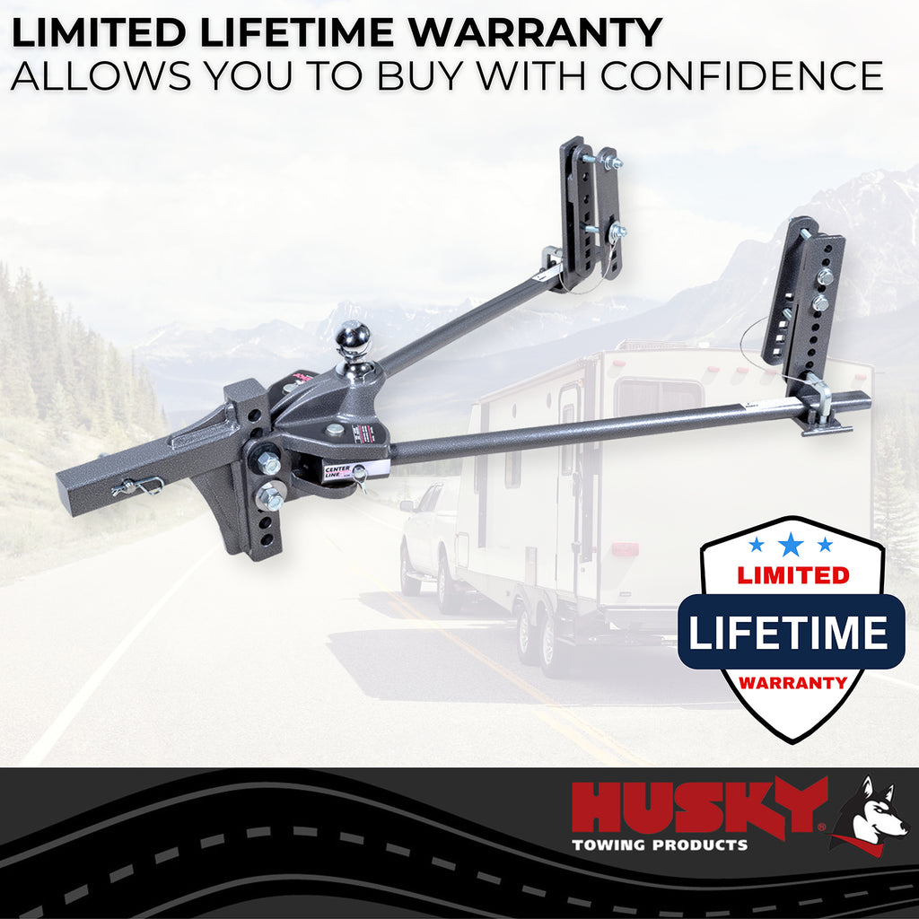 Husky Towing 33300 For Trailer Frames That Are 4/ 5/ 6/ 7/ Or 8 Inch Tall