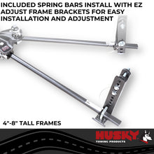 Load image into Gallery viewer, Husky Towing 33300 For Trailer Frames That Are 4/ 5/ 6/ 7/ Or 8 Inch Tall