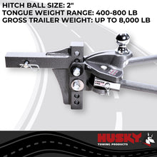Load image into Gallery viewer, Husky Towing 33301 400 To 800 Pound Tongue Weight