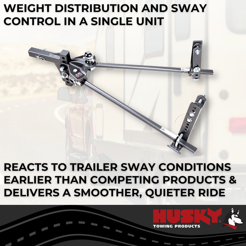 Husky Towing 33302 For Trailer Frames That Are 4/ 5/ 6/ 7/ Or 8 Inch Tall