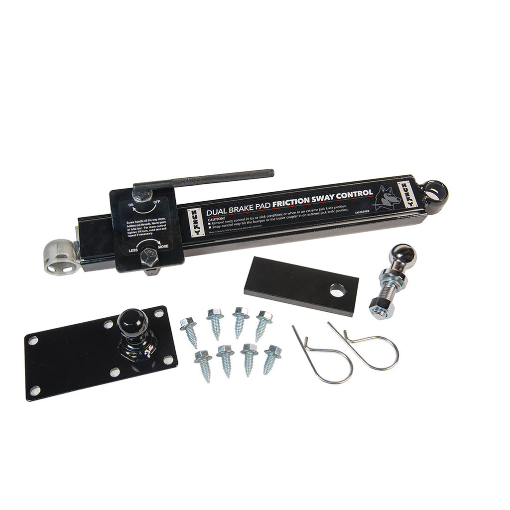 Husky Towing 37498 Left Hand With Side Bar/ handle/ Tongue Ball Plate/ Sway Control Ball/ Hardware