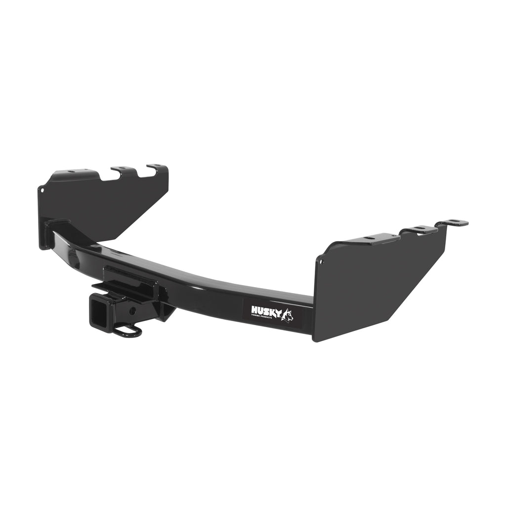 Husky Towing 69456C Sqr Tube 2" Recvr 6K Wt Cap/600 LB Tong 10K Wt Dist Cap/1000 LB Wt Dist Tong for Select Chevrolet Silverado 1500, Chevrolet Silverado LD, GMC Sierra 1500, GMC Sierra Limited