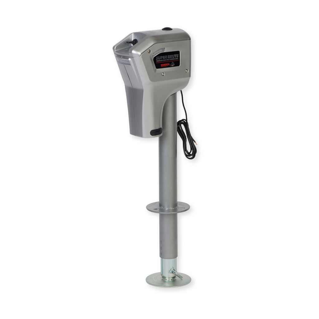 Husky Towing 82022 Elect 5K Cap 18" Travel with 6" Drop Down Leg 3 HO LEDS