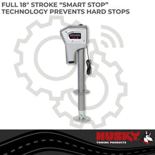Load image into Gallery viewer, Husky Towing 82022 Elect 5K Cap 18" Travel with 6" Drop Down Leg 3 HO LEDS