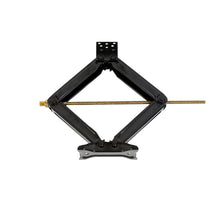 Load image into Gallery viewer, Husky Towing 88121 Stabilize RV Frame Man Sqr Brackets 5K Wt Cap Scissor Type Black Set Of 2