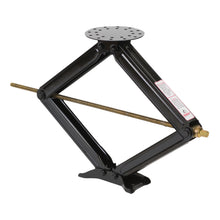 Load image into Gallery viewer, Husky Towing 88124 Stabilize RV Frame Man Rnd Support Plate 5K Wt Cap Scissor Type Black Set Of 2
