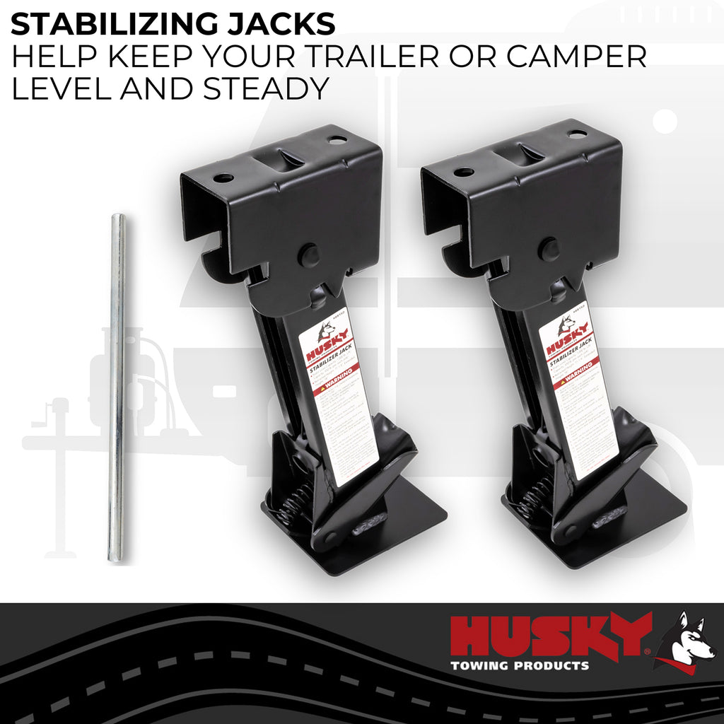 Husky Towing 88150 Used To Stabilize Motorhome/ Travel Trailer/ Camper While Parked