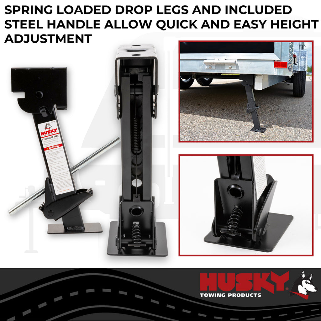 Husky Towing 88150 Used To Stabilize Motorhome/ Travel Trailer/ Camper While Parked