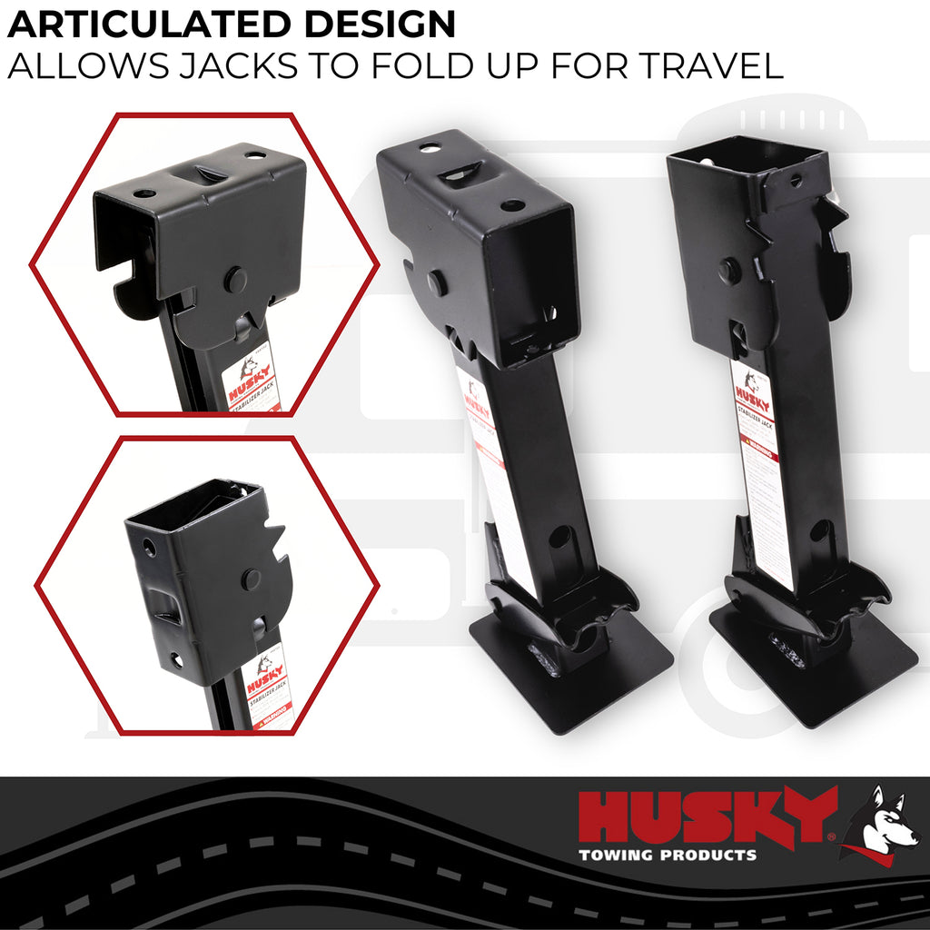 Husky Towing 88150 Used To Stabilize Motorhome/ Travel Trailer/ Camper While Parked