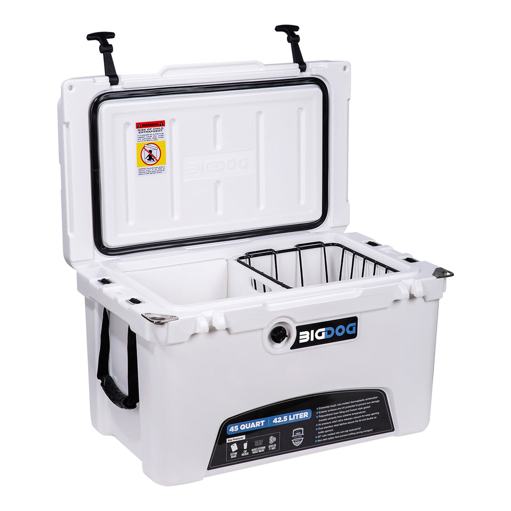 Husky Towing BDC45 45 Quart/ 60 Can Capacity/ 27-1/8 In Width x 22 In Height x 15-5/8 In Depth