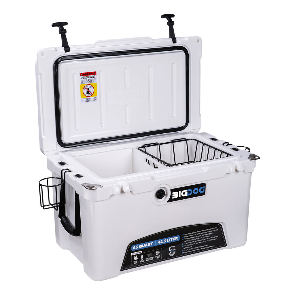 Husky Towing BDC45 45 Quart/ 60 Can Capacity/ 27-1/8 In Width x 22 In Height x 15-5/8 In Depth