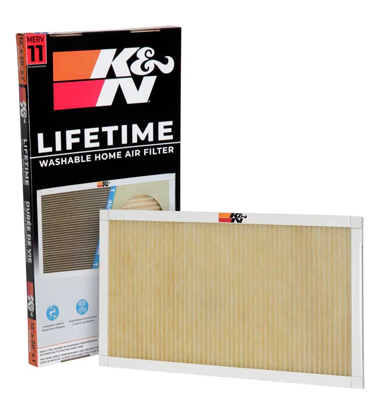 K&N HVC-11220 HVAC FILTER; 12 X 20 X 1, MERV 11