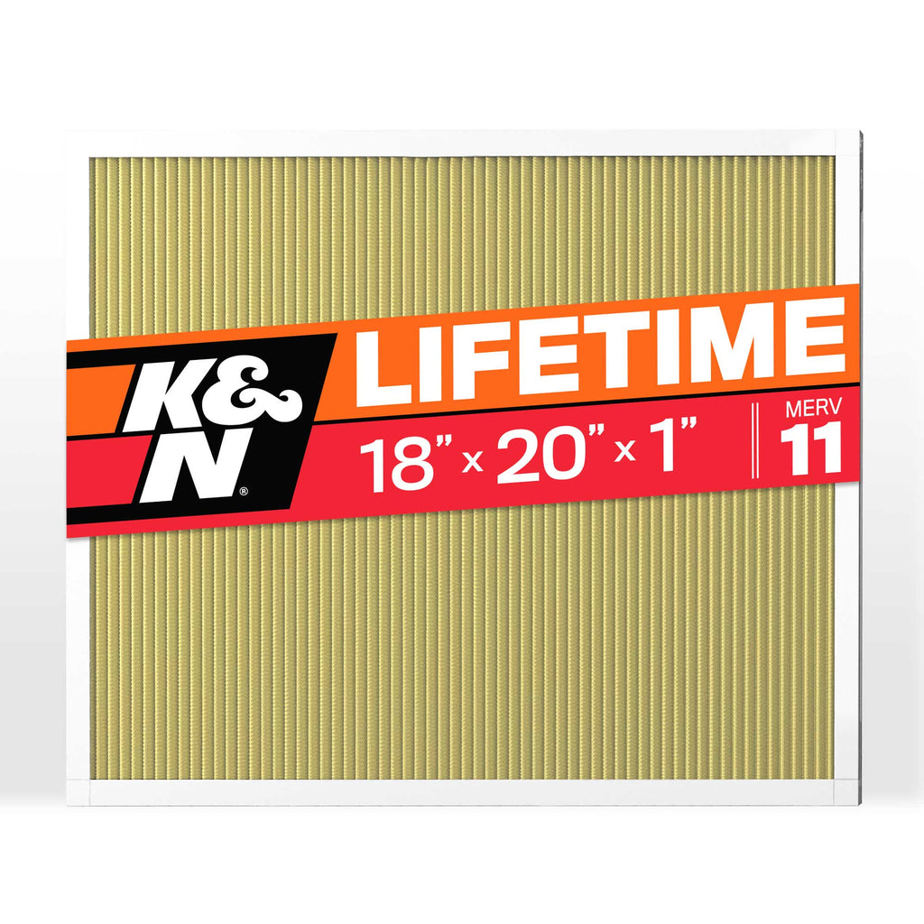 K&N HVC-11820 HVAC Filter; 18 x 20 x 1, MERV 11