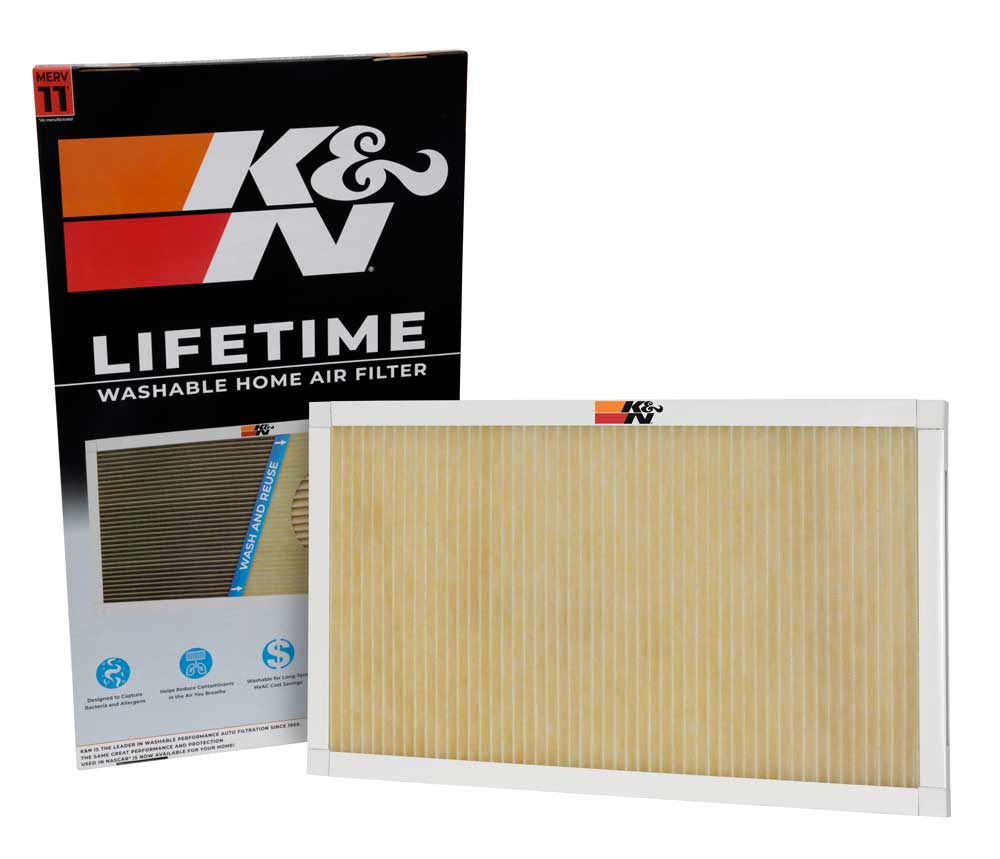 K&N HVC-11830 HVAC FILTER; 18 X 30 X 1, MERV 11