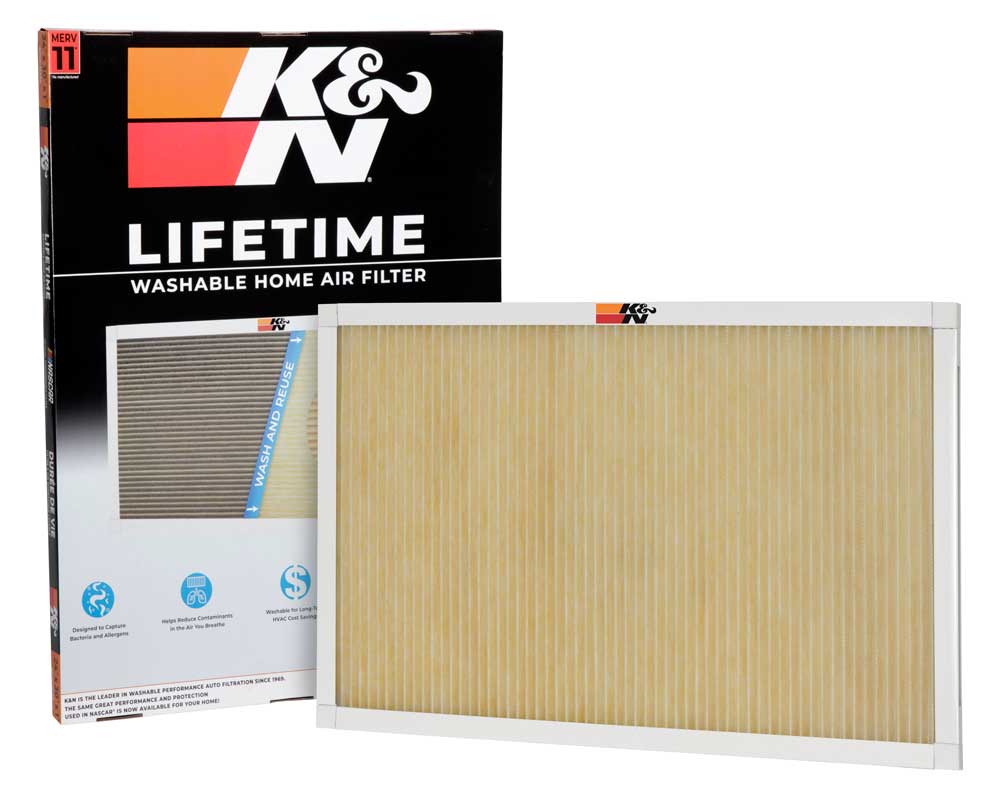 K&N HVC-12430 HVAC FILTER; 24 X 30 X 1, MERV 11