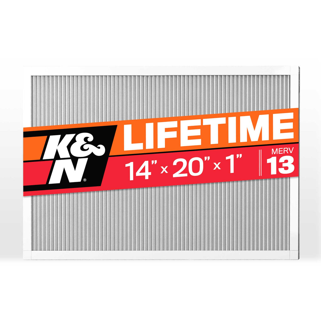 K&N HVC-13-11420 HVAC Filter; 14 x 20 x 1, MERV 13