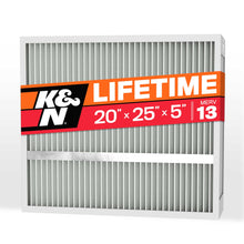 Load image into Gallery viewer, K&amp;N HVC-13-52025 HVAC Filter; 20 x 25 x 5, MERV 13
