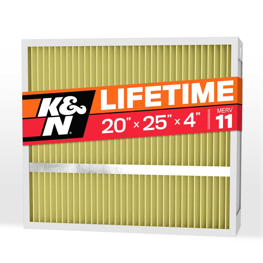 K&N HVC-42025 HVAC Filter; 20 x 25 x 4, MERV 11