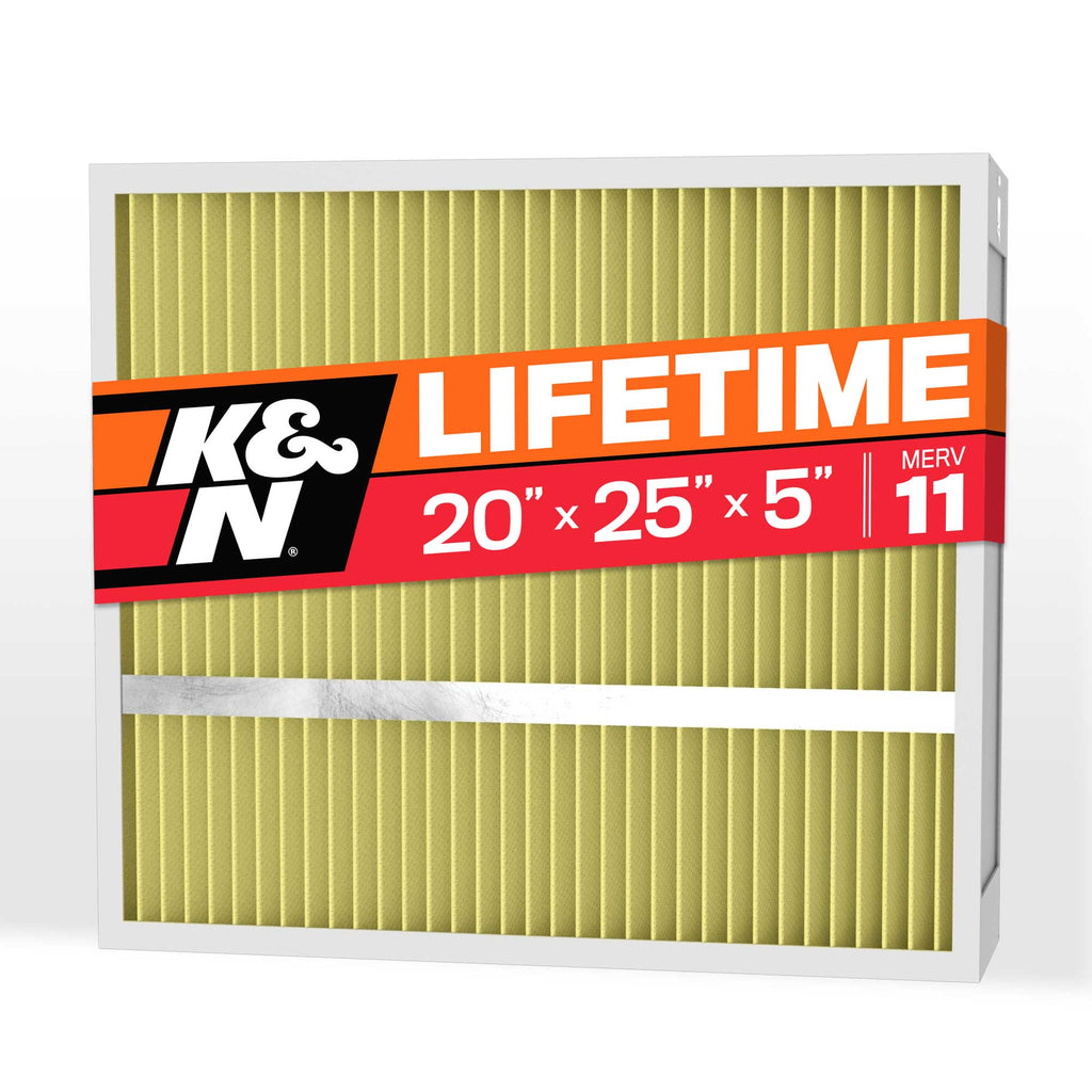 K&N HVC-52025 HVAC Filter; 20 x 25 x 5, MERV
