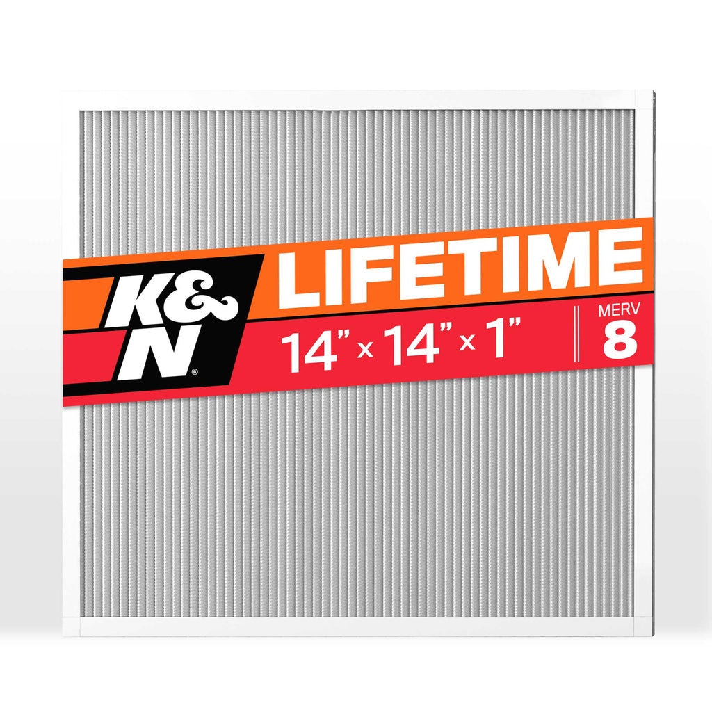 K&N HVC-8-11414 HVAC Filter; 14 x 14 x 1, MERV 8