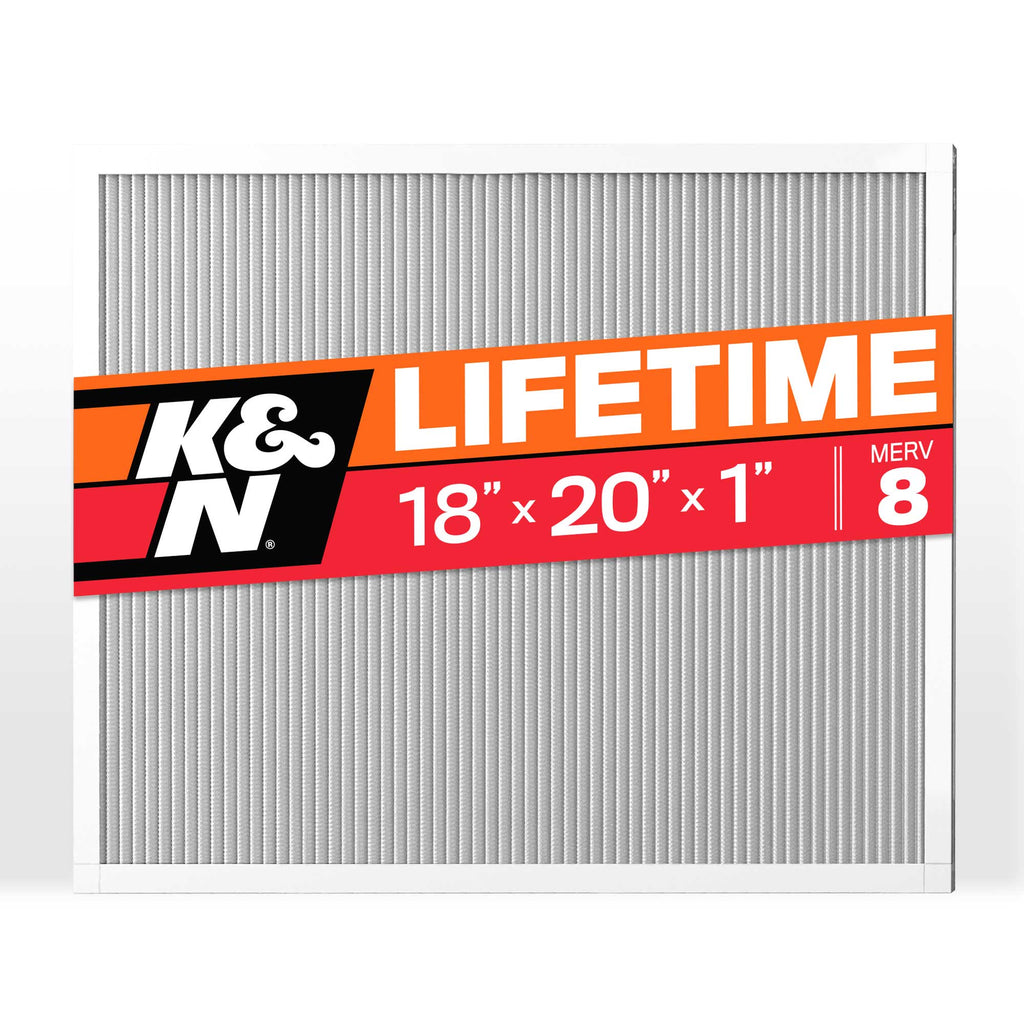 K&N HVC-8-11820 HVAC Filter; 18 x 20 x 1, MERV 8