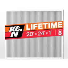 Load image into Gallery viewer, K&amp;N HVC-8-12024 HVAC Filter; 20 x 24 x 1, MERV 8