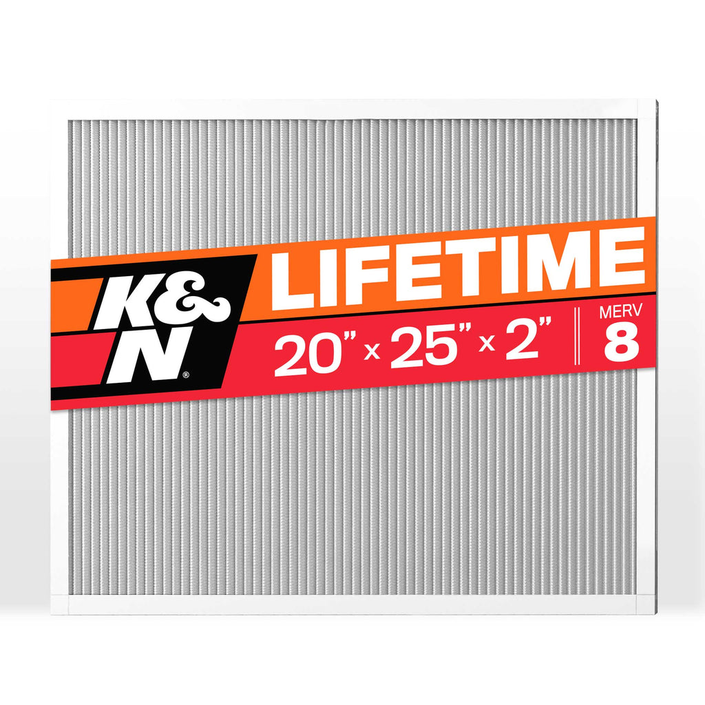 K&N HVC-8-22025 HVAC Filter; 20 x 25 x 2, MERV 8