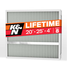Load image into Gallery viewer, K&amp;N HVC-8-42025 HVAC Filter; 20 x 25 x 4, MERV 8