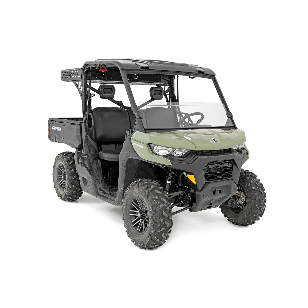 Half-Windshield-Scratch-Resistant-16-22-Can-Am-Defender-4Wd-Rough-Country