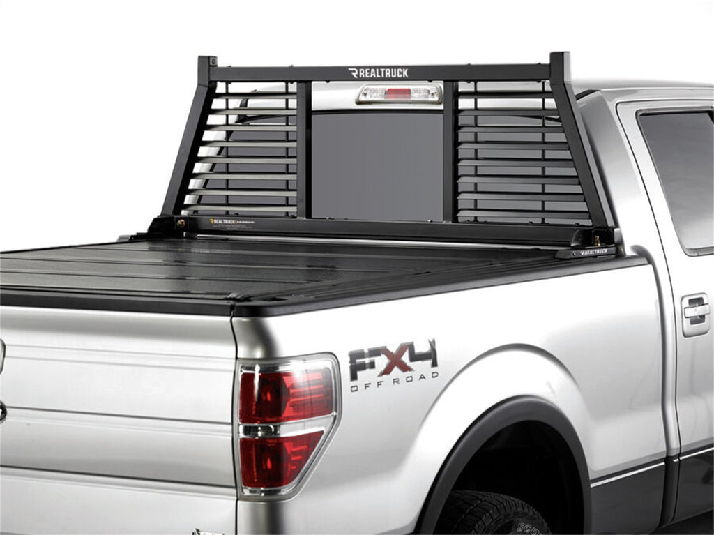 Backrack 149LV Half Louver Headache Rack Frame for Select Chevrolet Silverado 1500, Chevrolet Silverado LD, Chevrolet Silverado LTD, Chevrolet Silverado HD, Chevrolet Silverado HD, Ford F-150, Ford F-150 Lightning, GMC Sierra 1500, GMC Sierra Limited,