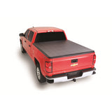 TRAILFX TFX1511 Hard Tri-Fold Lockable W/Tailgate Lock Black Vinyl Over Hard Board W/Alum Rails
