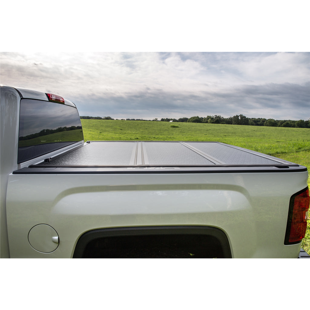 Hard-Tri-Fold-Low-Profile-Lockable-Using-Tailgate-Handle-Lock-Fiber-Reinforced