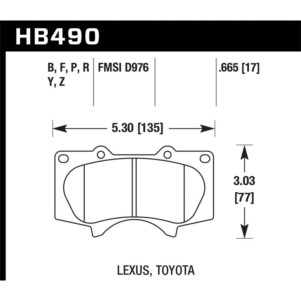 Hawk-00-06-Toyota-Tundra--03-16-Toyota-4Runner-Performance-Ceramic-Street-Front-Brake-Pads